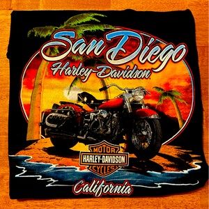 2010 Harley Davidson, San Diego California Tshirt
